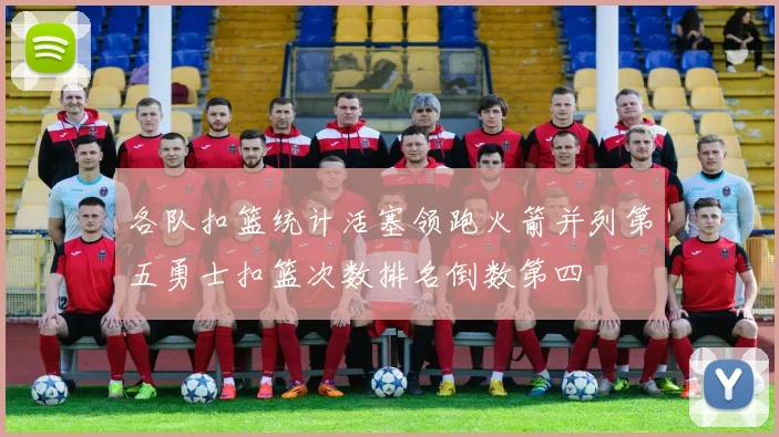 各队扣篮统计活塞领跑火箭并列第五勇士扣篮次数排名倒数第四